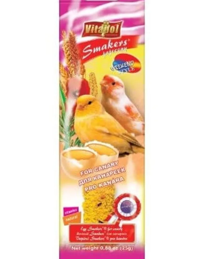 VITAPOL Smakers per uova di canarini 45 g