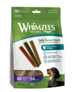 WHIMZEES Stix bastoncini dentistici XS 56 pz