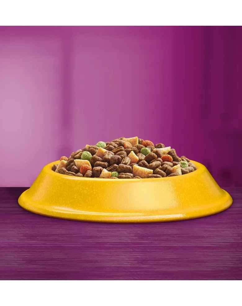 WHISKAS Adult 300g alimento secco completo con delizioso pollo per gatti adulti