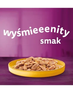 WHISKAS Adult 400g - Alimento umido completo per gatti adulti, pezzi di pollo in gelatina