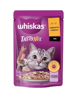 WHISKAS Adult in bustina 28x85g Alimento umido con agnello e tacchino in salsa