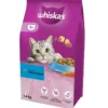 WHISKAS Adult 1,4 kg alimento secco completo per gatti adulti con delizioso tonno