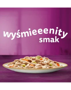 WHISKAS Adult Tasty Mix 48x85g Variazioni cremose con pollo e verdure, agnello e tacchino in salsa