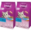 WHISKAS Adult2 x 14kg cibo secco per gatti con tonno e verdure