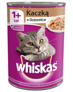 WHISKAS 1+Anatra in gelatina 400 g