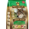 WOLFSBLUT Green Valley Adult per cani con agnello, salmone e verdure 12,5 kg
