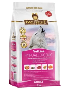 WOLFSBLUT VetLine Hypoallergenic alimento dietetico per cani allergici 12 kg