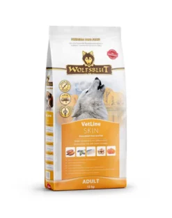 WOLFSBLUT VetLine Skin & Coat alimento dietetico per cani a sostegno della pelle e del mantello 12 kg