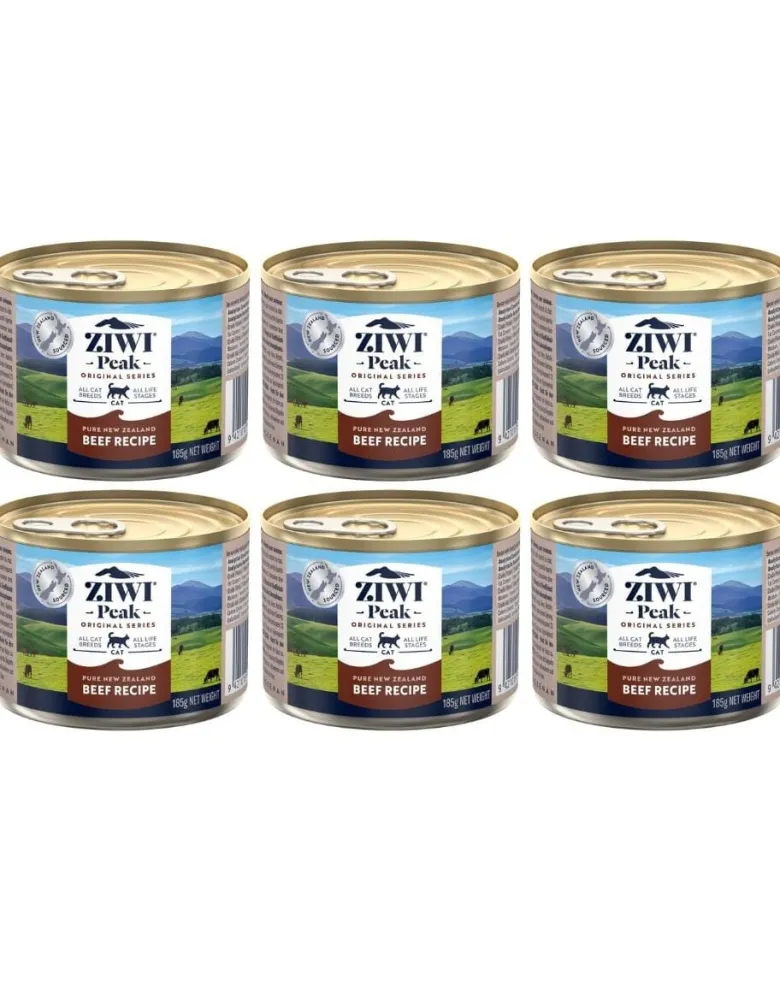 ZIWIPEAK Cat Beef Manzo 6x185 g