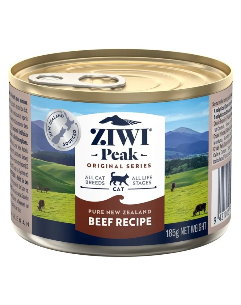 ZIWIPEAK Cat Beef Manzo 6x185 g