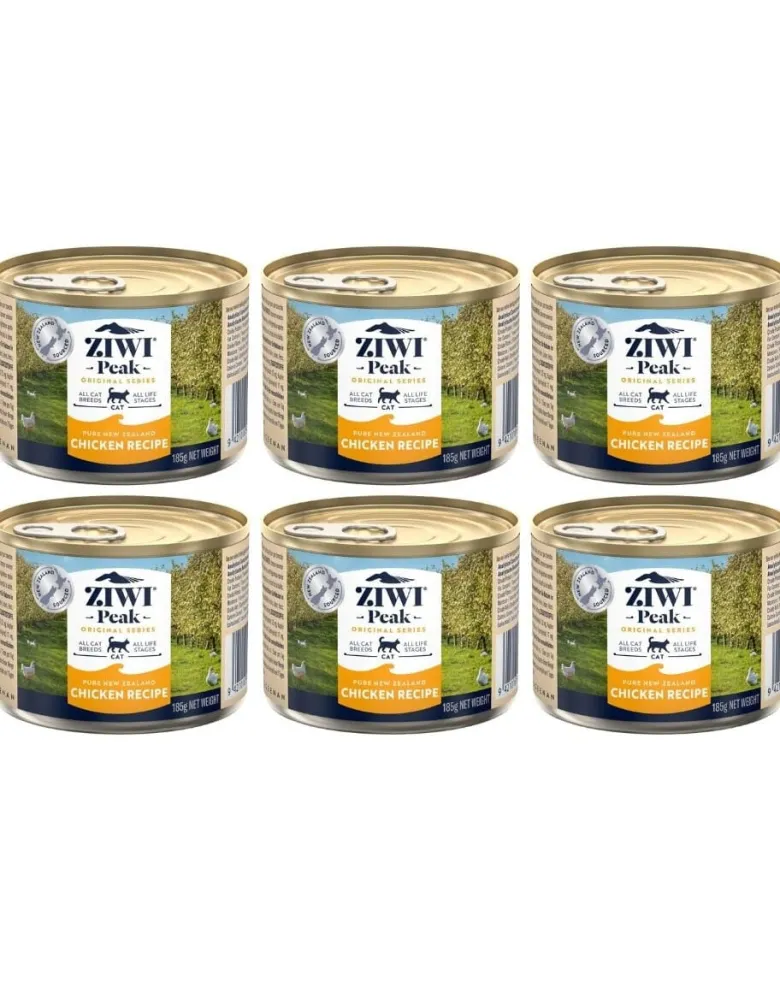 ZIWIPEAK Cat Chicken Pollo 6x185 g
