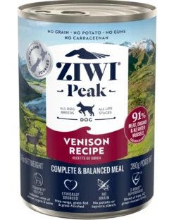 ZIWIPEAK Dog Venison Selvaggina 390 g