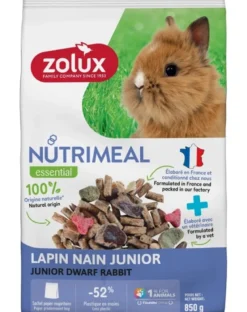 ZOLUX NUTRIMEALAlimento composto per coniglietti nani junior 850g
