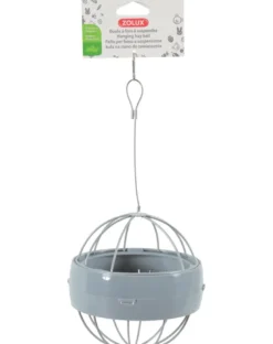 ZOLUX Palla in plastica per fieno da sospendere grigio