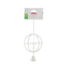 ZOLUX Palla per fieno in metallo da appendere, diametro 10 cm, beige